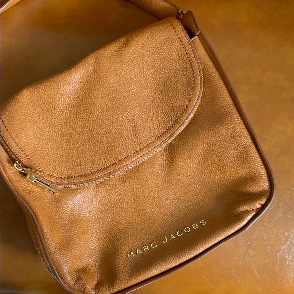 Marc Jacobs Tan Leather Hobo Bag